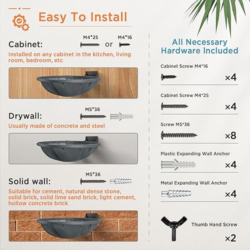 Cat Hammock Wall Mounted (Gray)