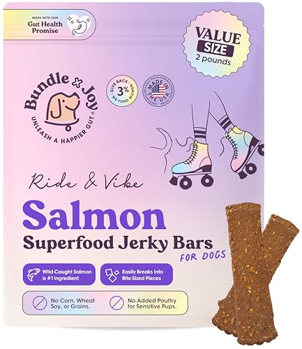 Salmon Jerky Training Treats (32 Ounce (Pack of 1))