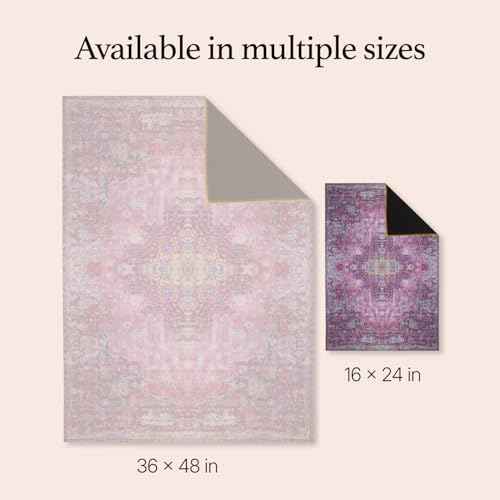 Lovewag Reusable Washable Dog Pee Pads (Mystic Fuchsia / 16x24 inches (Pack of 2))