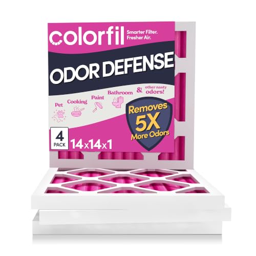 14x14x1 Air Filter (4-Pack / 14" x 14" x 1")