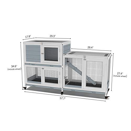 58" Rabbit Hutch