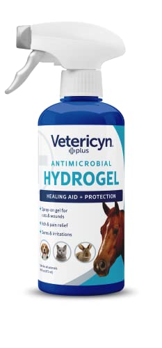 Plus All Animal Wound Care Hydrogel Spray (16 Fl Oz (Pack of 1) / Trigger)