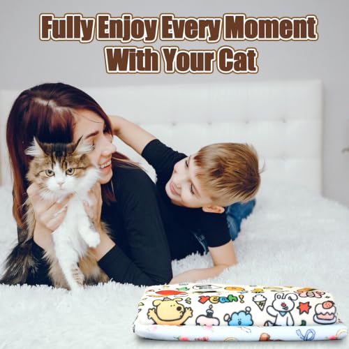 21.7" Cat Grooming Wrap Cat Wrap for Cutting Nails L (M-21.7inch (within 6lbs) / #A1)
