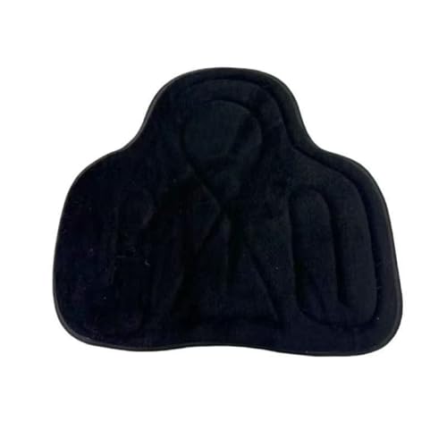 Horse Saddle Cushion Western Long Saddle Pad Horse Riding Seat Saddle Cushion Pad (50X40cm / Black style)