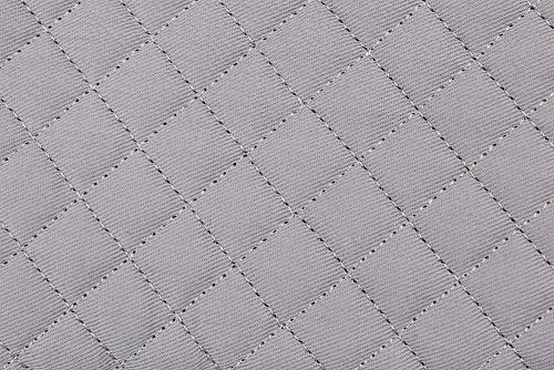 Adjustable Shock Absorbing Memory Foam Half Saddle Pad (Lilac Gray)