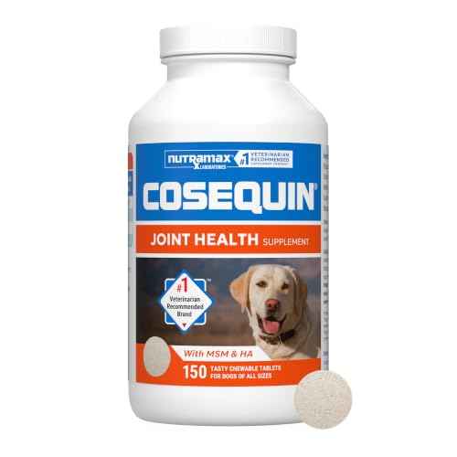 Nutramax Cosequin Joint Supplement for Dogs (150 Count / MSM and HA)
