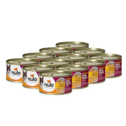Finely Minced Chicken & Tuna Wet Canned Cat Food (2.8 Ounce (Pack of 12))