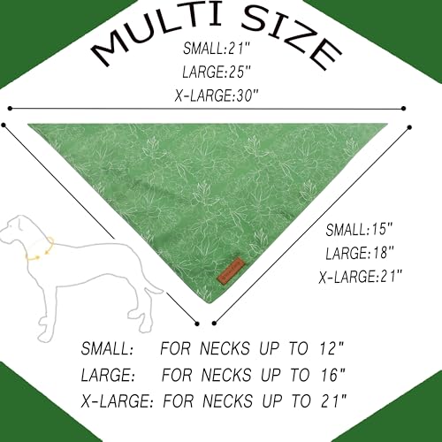 Spring Dog Bandanas 2 Pack (Spring / Small)
