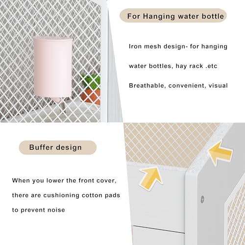 Hamster Cage Small Animal Cages with Storage Cabinet
