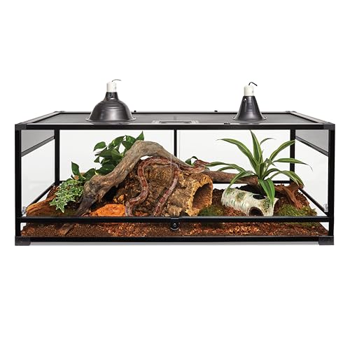 QuickBuild Reptile 65 Gallon Glass Terrarium (48x18x18)