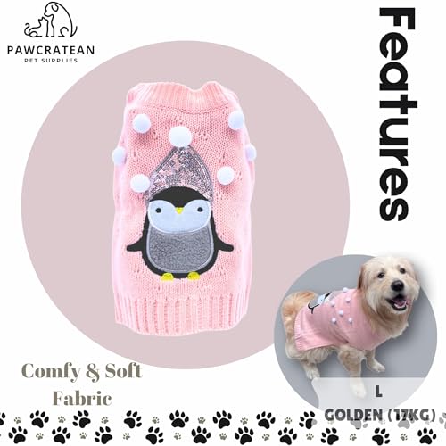 Cute Sweater for Dogs and Cats Soft Flannel Pet Outfit Warm and Cozy Animal Hoodie Small to Large Pet Clothes for Halloween Parties and Everyday Wear (Medium)