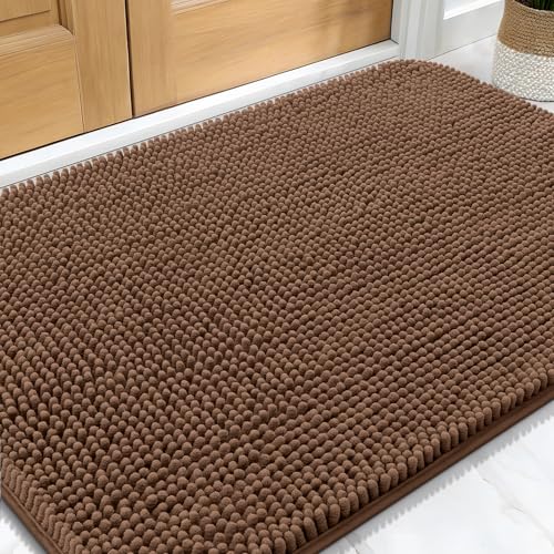 Dog Door Mat for Muddy Paws 34x21 (Mocha / 34" X 21")