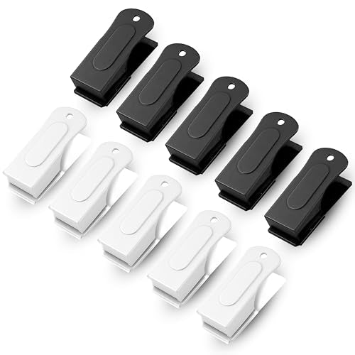 Metal Clickers for Dog Training (10 Pack / Black and White)