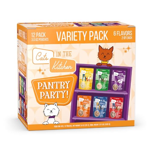 Cats in the Kitchen (3 Ounce (Pack of 12))