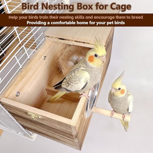 Parakeet Nesting Box (L: 11.4*5.9*5.9inch)