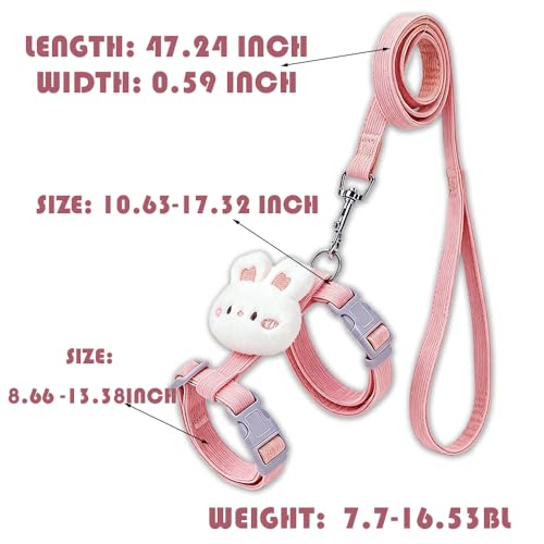 Cat Harness and Leash Set (B / Middle)