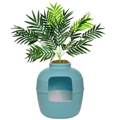 Original Hidden Litter Box Planter (Caribbean Blue)