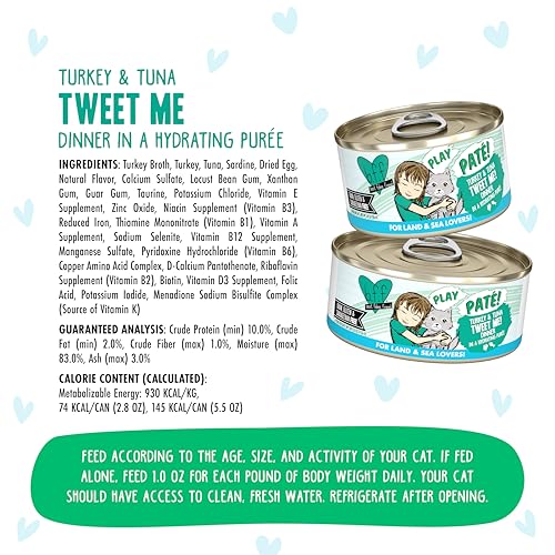 B.F.F. Play Best Feline Friend Paté Lovers (2.8 Ounce (Pack of 12))