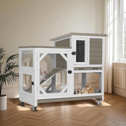 Rabbit Hutch Indoor for 2
