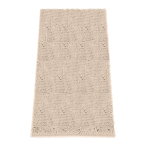 Absorbent Dog Door Mat for Muddy Paws (60"L x 30"W x 1" Th / Beige)