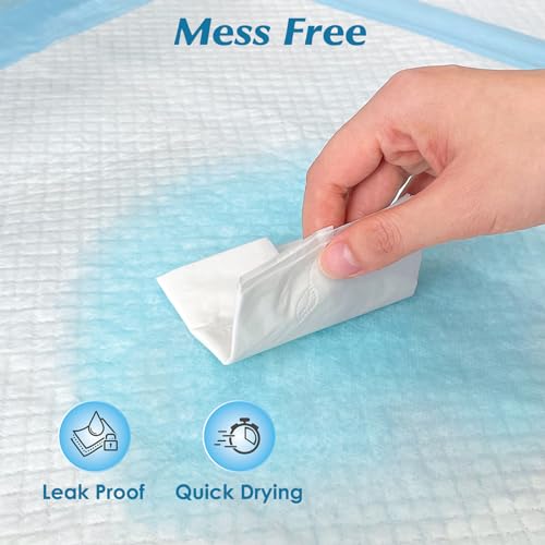 50 Count 36” x 36” Super Absorbency Disposable Underpads (50 Count 36" x 36")