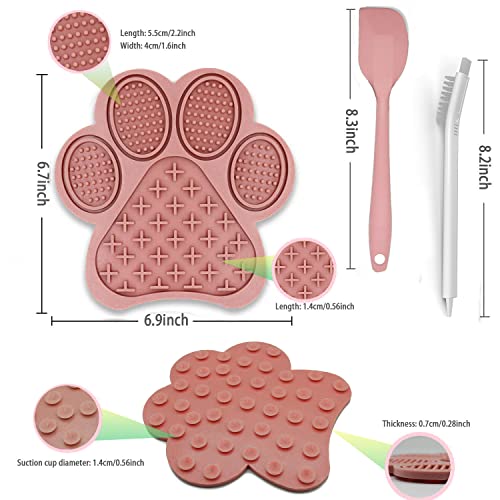 2 Pack Premium Lick Mats for Dogs & Cats