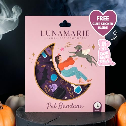 Luxury Dog Bandanas (Bewitched / Small)