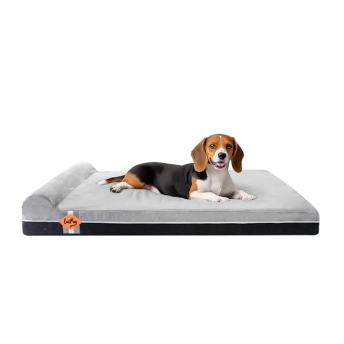 Orthopedic Dog Bed (40.0"L x 25.0"W x 5.5"Th / Slate Gray)