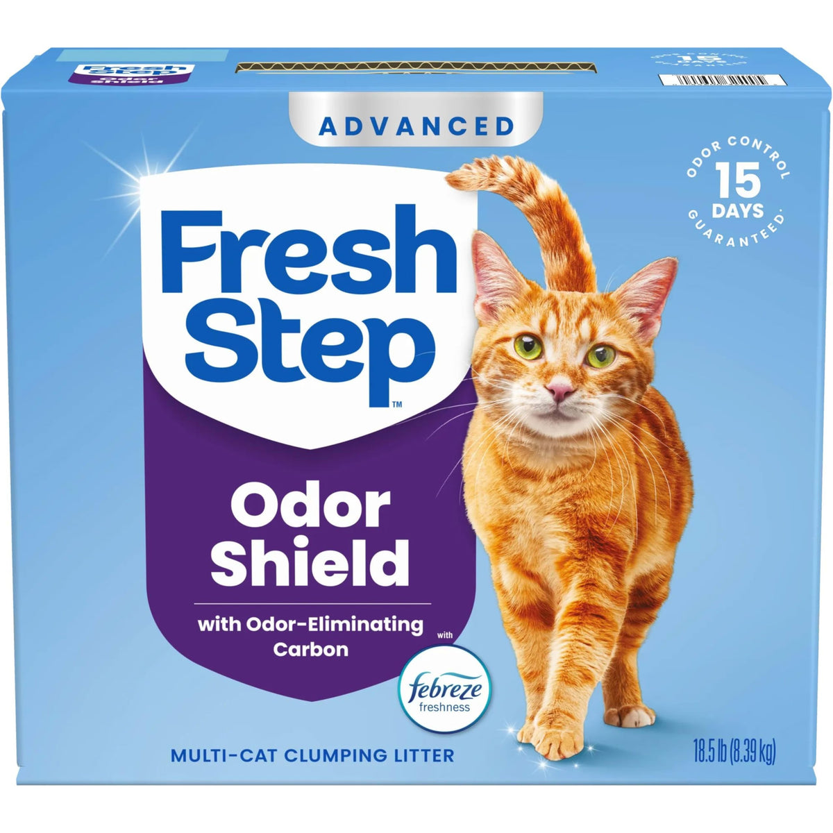 Advanced Odor Shield Multi Cat Clumping Cat Litter (Advanced Multi Cat / 18.5 lb (Pack of 2))