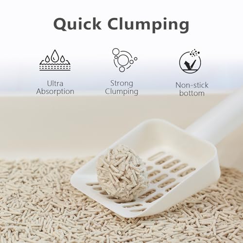 Low Dust Odor Control Flushable Tofu Cat Litter 12LB (6lb x 2bags / Original Flavor)