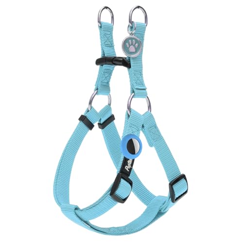 No Pull Dog Harness Medium Sized Step (Light Blue / Medium)