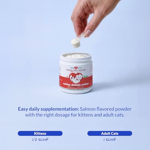 Cranberry Supplement for Cat UTI Treatment & Bladder Support with D