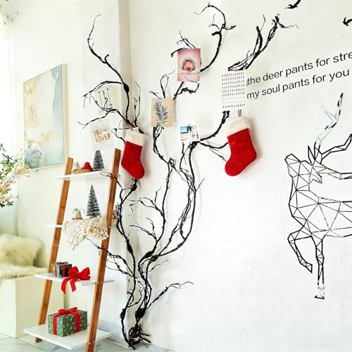 98" Bendable Fake Tree Vines Branch Moss Garland Halloween Decor