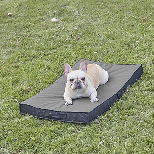 Outdoor Dog Bed for Large Dogs (X-Large / Grey)