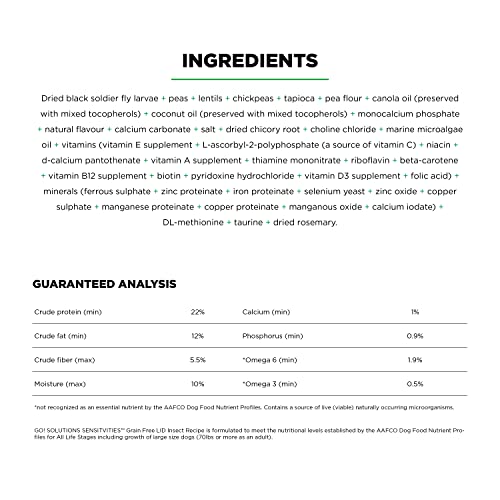 Sensitivities Limited Ingredient Insect Grain (22 Pound (Pack of 1))