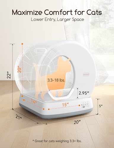 Automatic Cat Litter Box Self Cleaning