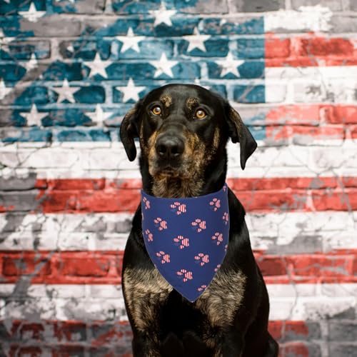 American Flag Dog Bandana (X-Large / Flag-2)
