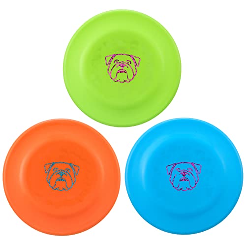 Dog Flying Disc (Blue & Green & Orange)