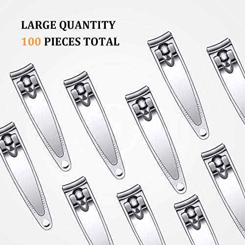 Rustproof Stainless Steel Nail Clippers Bulk (Flat Top)