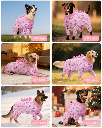 Dinosaur Costume Dog Pajamas (XXX-Large / Shark style#2)