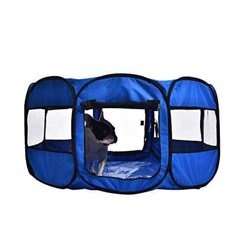 Foldable Octagonal Indoor (Blue / 45")