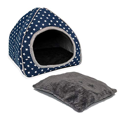 Guinea Pig Bed Hideout (Blue)