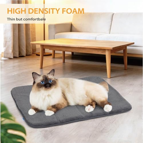 Dog Crate Pad for Small Dogs (Khaki / 24"L x18"W x 0.8"H)