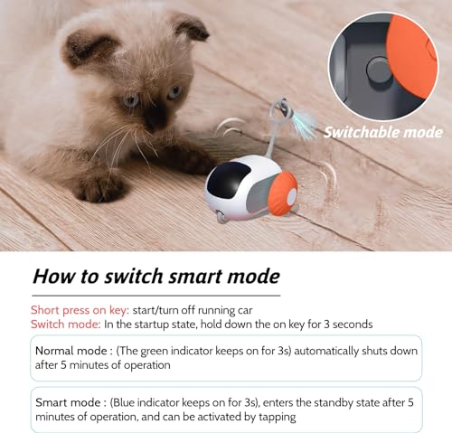 Remote Control Smart Cat Toy (Orange)