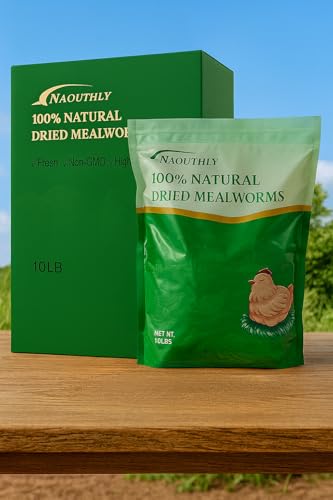 Bulk Dried Mealworms 10Lb Bag (10 Pound (Pack of 1))