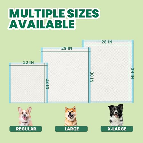 Heavy Duty Puppy Pee Pads 22"x23" (22" x 23" (100 Count Heavy Duty))