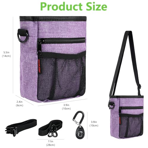 Dog Treat Pouch (Purple)