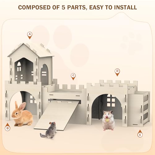 Large Bunny House and Hideouts