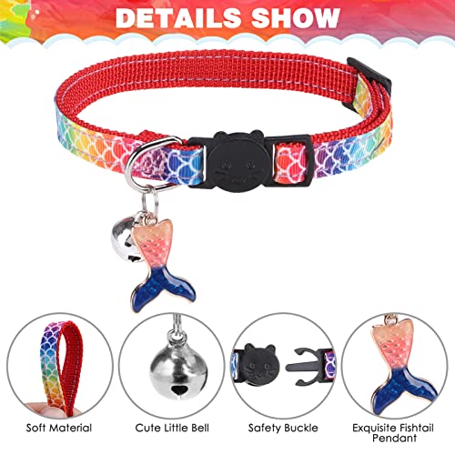 Cat Harness with Leash and Collar Set (Small / Multicolor)
