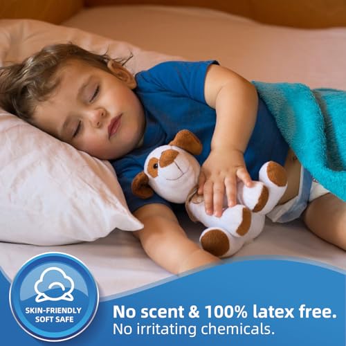 Disposable Bed Pads with Adhesive Strip 30"x36"[10 Pads] (30"x36"-10 Pads (with Adhesive Strips))